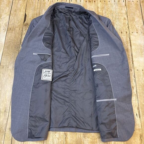 Jos A Bank 1905 Suit Light Gray  Tailored Fit 52R 42W 27I - Picture 10 of 16